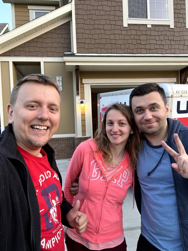 Igor Ryltsev with clients